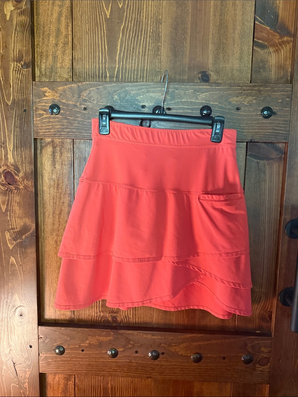 Women's Coral Tiered Skirt